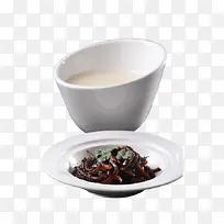 养生白粥陪咸菜