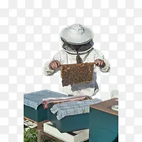 养蜂人素材