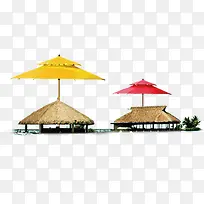海滩遮阳伞