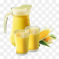玉米汁玉米粥饮料果汁
