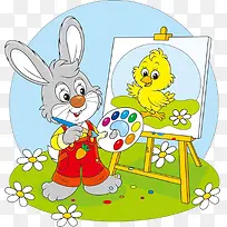 小兔子画师