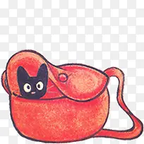 装小猫的书包