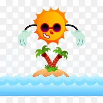 阳光灿烂的夏日