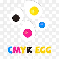 荷包蛋元素logo