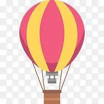 彩色热气球设计图