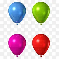 4个气球