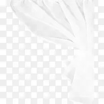 白色窗帘