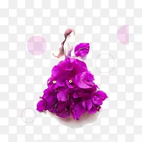 紫色新娘人物插画免抠