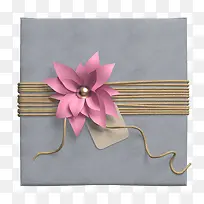 小清新鲜花礼盒设计