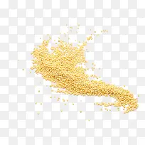 散开的大黄米