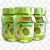 高清绿色蜂蜜产品