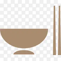 碗筷中式传统吃饭