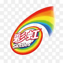 彩虹糖果零食品牌LOGO