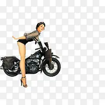 摩托车女郎