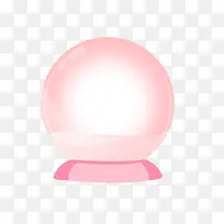粉色的水晶球