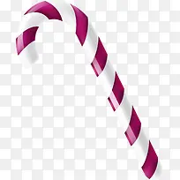 紫色圣诞节拐杖糖果