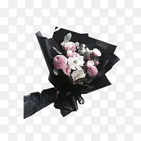 黑色花束