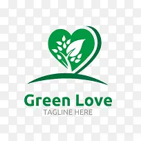 绿色自然的logo