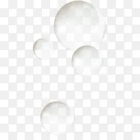 水水花图案 气泡