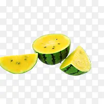 黄色西瓜图片