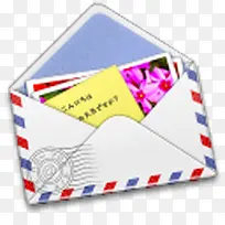 空气邮件邮票照片AirMail-icons