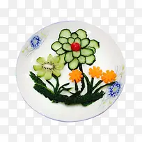 蔬菜花式摆盘