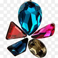 五彩水晶石
