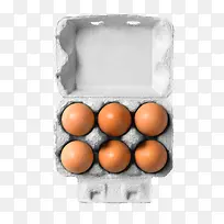 灰色鸡蛋盒子