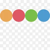 矢量创意设计彩色圆环镶嵌图