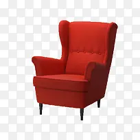 红色个性椅