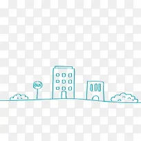 学校简笔画