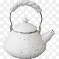 白色漂亮茶壶