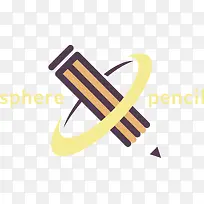 铅笔艺术培训标志