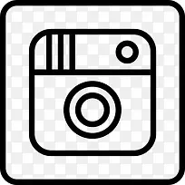 相机图像Instagram标志