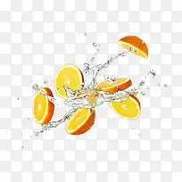 创意个性的翻滚橙子