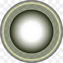 黄色光圈圆环