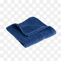 墨蓝色的一块毛巾