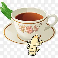 一杯红糖姜茶设计