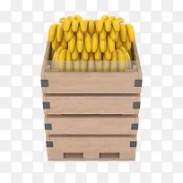 香蕉超市水果盒子