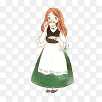 卡通女孩