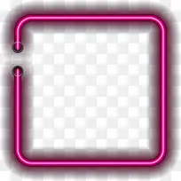 粉色光圈框架