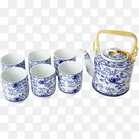 青花瓷茶具