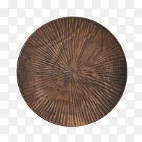 黑胡桃木雕刻圆盘