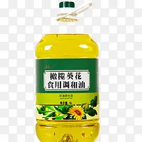 一桶橄榄葵花食用油