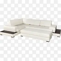 组合式白色沙发