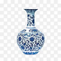 中国风复古青花瓷花瓶