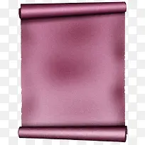 紫色卷布