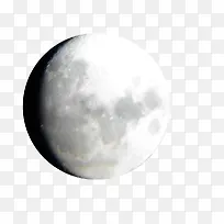 浅色月球表面