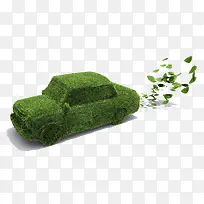 环保创意汽车绿色