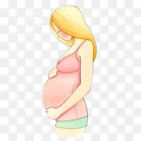 怀宝宝的幸福女人